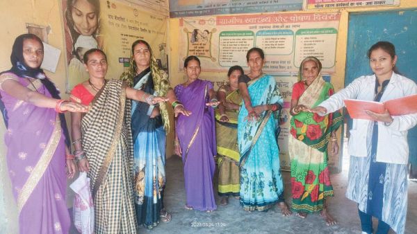 विश्व क्षय दिवस पर ग्रामीणों ने ली शपथ