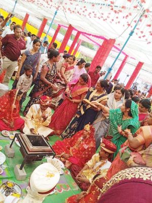 120 जोड़े परिणय सूत्र में बंधे