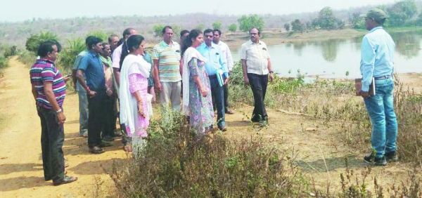 कलेक्टर ने केडार, किंकारी और आमाकोनी को पर्यटन केन्द्र के रूप में विकसित करने किया निरीक्षण किया