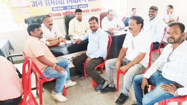 जन समस्या निवारण शिविर में मिले 54 आवेदन