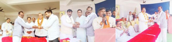 राजिम में संत माता कर्मा जयंती व भूमिपूजन समारोह