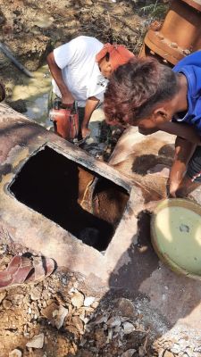 क्षतिग्रस्त पाइप लाइन की मरम्मत शुरू, 5 लाख को आज शाम पानी नहीं