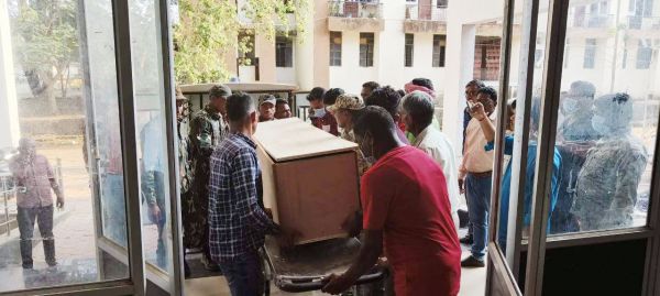 शहीद असिस्टेंट प्लाटून कमांडर का पार्थिव शरीर भेजा गया गृहग्राम