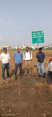 अवैध प्लाटिंग पर निगम सख्त, संबंधित को नोटिस