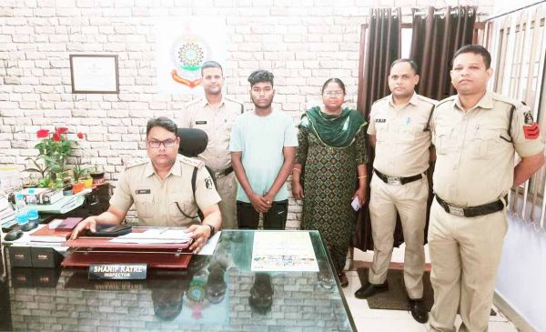 नाबालिग को बहला फुसलाकर भगा ले जाने वाला आरोपी गिरफ्तार