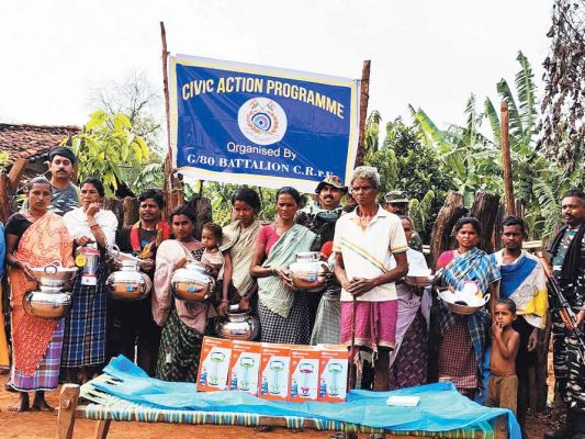 80 बटालियन सीआरपीएफ का सिविक एक्शन प्रोग्राम