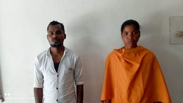 महिला सहित  2 नक्सल आरोपी गिरफ्तार 