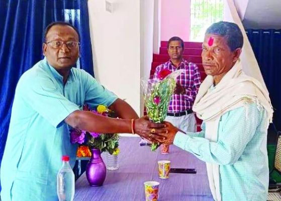 रामसाय को सेवानिवृत्त होने पर दी विदाई