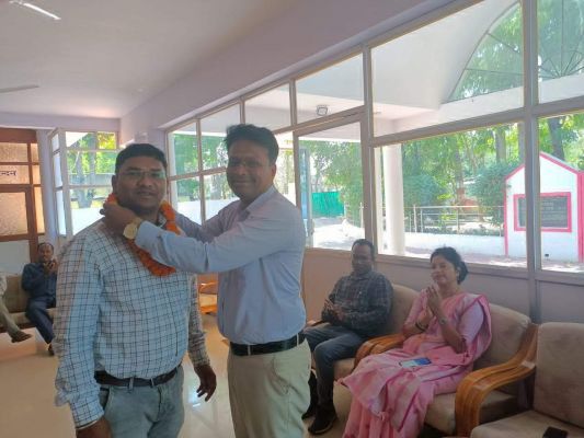 एमसीबी के समस्त राजस्व निरीक्षक की उपस्थिति में निरीक्षक संघ की बैठक