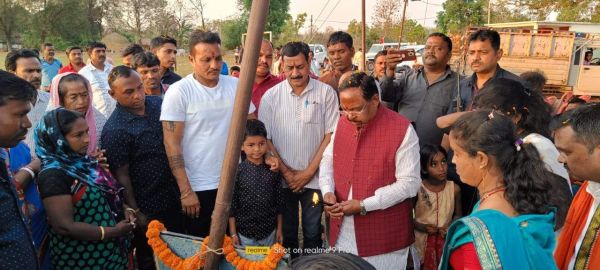 पूर्व राज्यसभा सांसद नेताम कई कार्यक्रमों में हुए शामिल, कार्यकर्ताओं से की मुलाकात