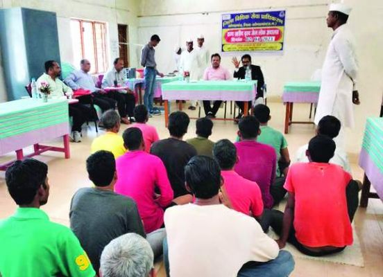 केन्द्रीय जेल में राज्य स्तरीय लोक अदालत 