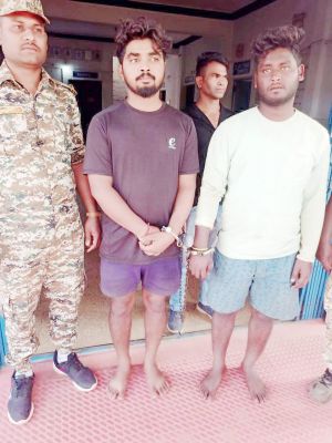 साईबर ठगी करने वाला गिरोह पकड़ाया