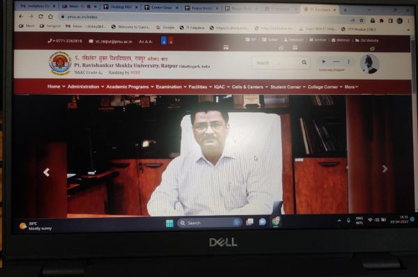 अनुसुइया उइके रविवि की कुलाधिपति !