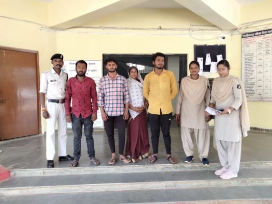 शासकीय कार्य में बाधा व पुलिस के साथ मारपीट के 4 आरोपी गिरफ्तार