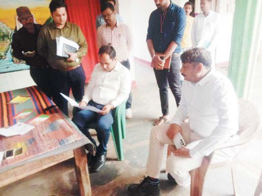 राज्य नोडल अधिकारी गौरव सिंह ने सामाजिक आर्थिक सर्वेक्षण कार्य का लिया जायजा