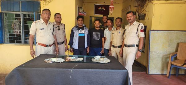 3 सटोरिए गिरफ्तार, नगदी जब्त