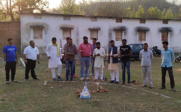 जल जीवन मिशन के तहत हर घर को मिलेगा साफ पानी, जनपद अध्यक्ष ने किया भूमिपूजन