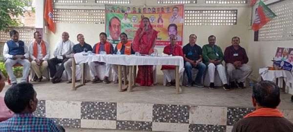 भाजपा की रीढ़ संगठन के कार्यकर्ता-उद्धेश्वरी