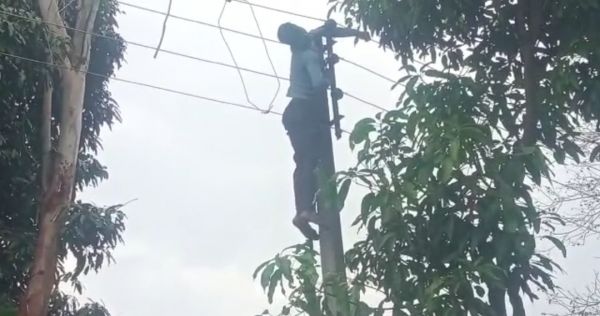 बिजली विभाग की बिना जानकारी खम्भे पर चढ़े युवक की करंट से मौत, जाँच में जुटी पुलिस