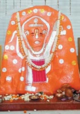 हनुमान जयंती पर गौशाला में कार्यक्रम