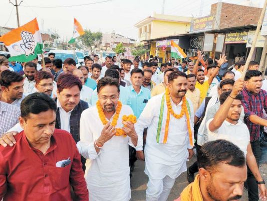 छत्तीसगढ़ कांग्रेस सह प्रभारी विजय का सारंगढ़ बिलाईगढ़ में रहा दौरा