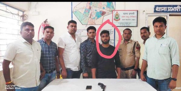 देशी कट्टा संग आरोपी गिरफ्तार