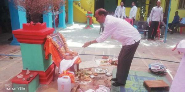  नायक परिवार के दशगात्र कार्यक्रम में शामिल हुए पूर्व विधायक