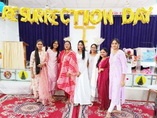 पुनरुत्थान दिवस पर्व यीशु मसीह के त्याग और बलिदान और पुन: जी उठने का पर्व है