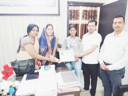 राष्ट्रीय कराते टूर्नामेंट में सारंगढ़ की बेटी सोनिया का चयन