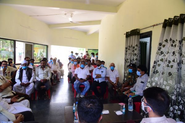 केशकाल में कलेक्टर-एसपी ने ली शांति सुरक्षा समिति की बैठक
