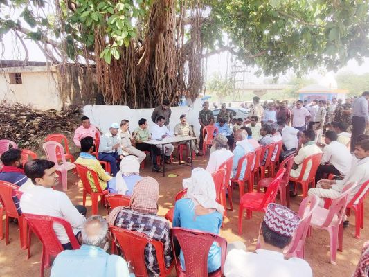 शांति समिति की बैठक में अमन चैन व शांति बनाए रखने की अपील