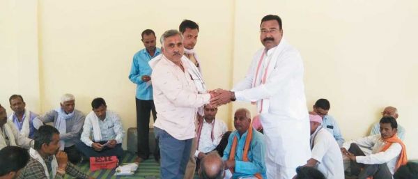 साहू समाज के नवनिर्वाचित पदाधिकारियों ने ली शपथ