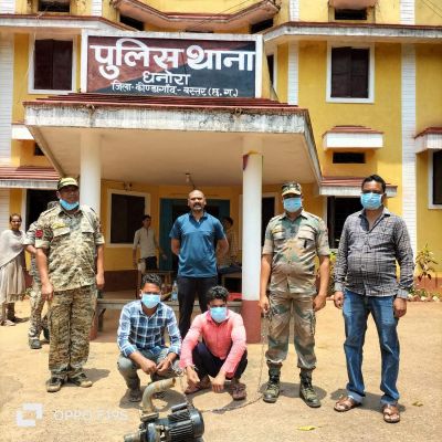 चोरी के 2 आरोपी गिरफ्तार