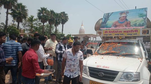 कोंडागांव पहुंची डीलिस्टिंग महारैली