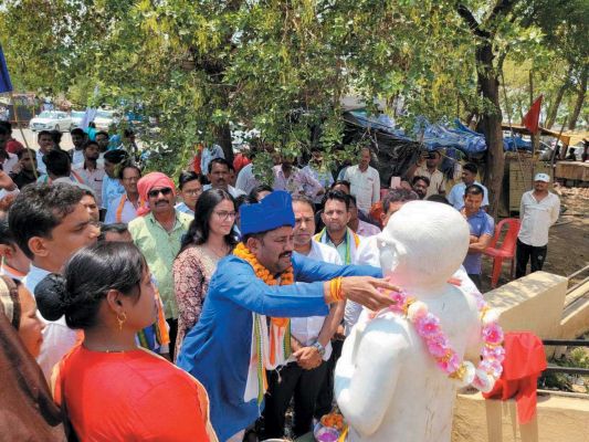 अंबेडकर को किया याद
