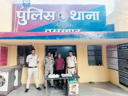 घर पर शराब बिक्री, आरोपी गया जेल 