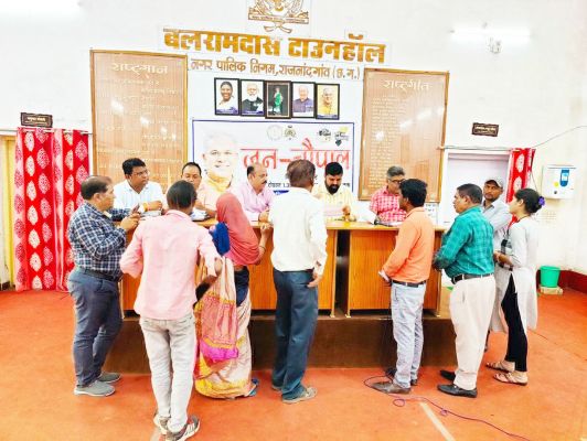 निगम के जनचौपाल में 3 आवेदनों का निराकरण