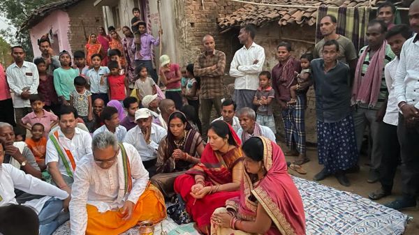 3.30 करोड़ की लागत से बनने वाली डोमाडीह से पिकरी पहुंच मार्ग का भूमिपूजन