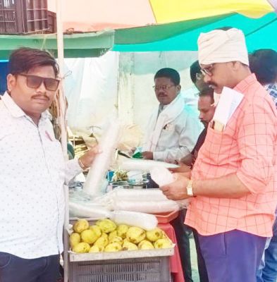 प्रतिबंधित प्लास्टिक, 10 दुकानों से 11 सौ जुर्माना