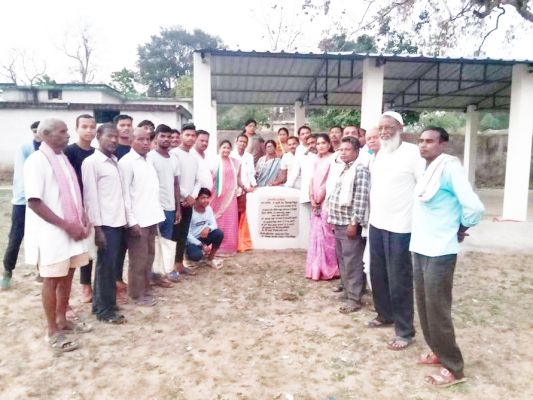 विधायक ने सायकल स्टैंड का लोकार्पण किया