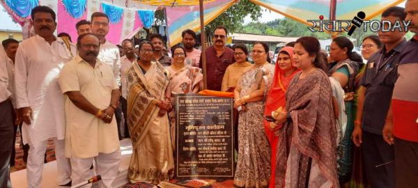 विकास कार्यों का मंत्री अनिला ने किया भूमिपूजन