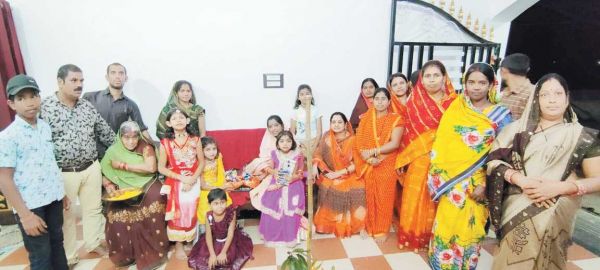 भाजपा नेत्री अक्षय तृतीया के कार्यक्रम में  हुईं शामिल