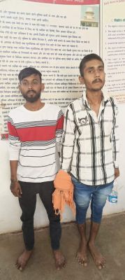 धारदार हथियार से हमला,  दो आरोपी गिरफ्तार