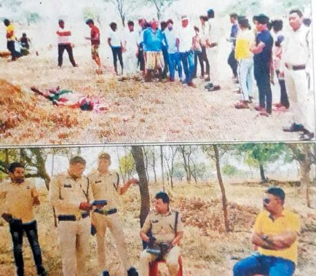 खेत में मिली बुजुर्ग की लाश, सिर पर चोट के निशान, हत्या की आशंका