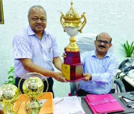 एनएमडीसी बचेली को मिले 6 पुरस्कार