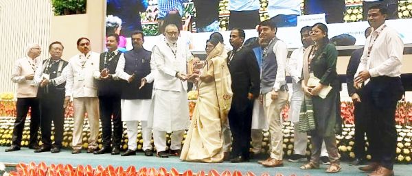  सांकरा स्वस्थ पंचायत थीम के लिए पुरस्कृत