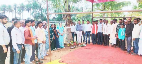 कृषि विज्ञान केन्द्र में मनाया गया अक्ती तिहार व माटी पूजन दिवस