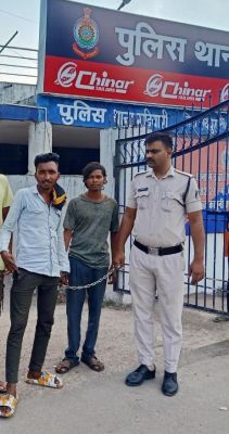 20 माह से फरार आरोपी को पुलिस   ने धर दबोचा, 50 रूपए लेनदेन  का लेकर हुआ था विवाद
