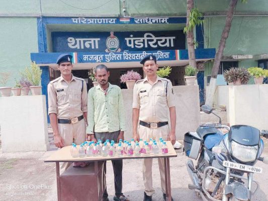 अवैध रूप से शराब का परिवहन, बंदी
