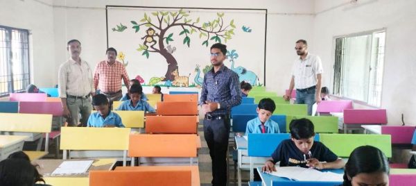 छुईखदान ब्लॉक  में 1505 बच्चों ने दी नवोदय की परीक्षा